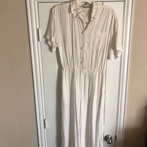 Vintage White Jumpsuit